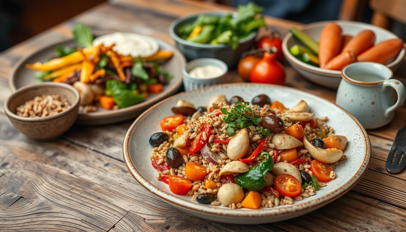 Fresh ingredients and home cooking inspiration